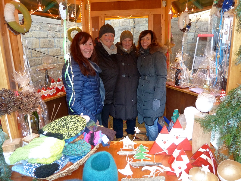 Die Fritz-Steinhoff-Gesamtschule auf dem Boeler Weihnachtsmarkt