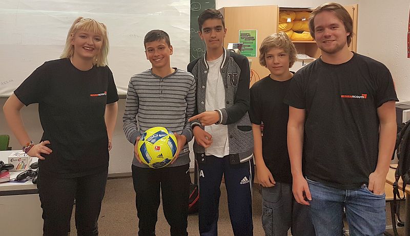 Virtuelles Fußballturnier der Medienscouts