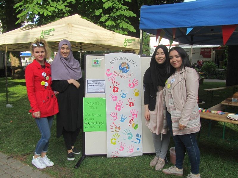 Aktionsstand beim Vielfalt-Tut-Gut Festival 2017