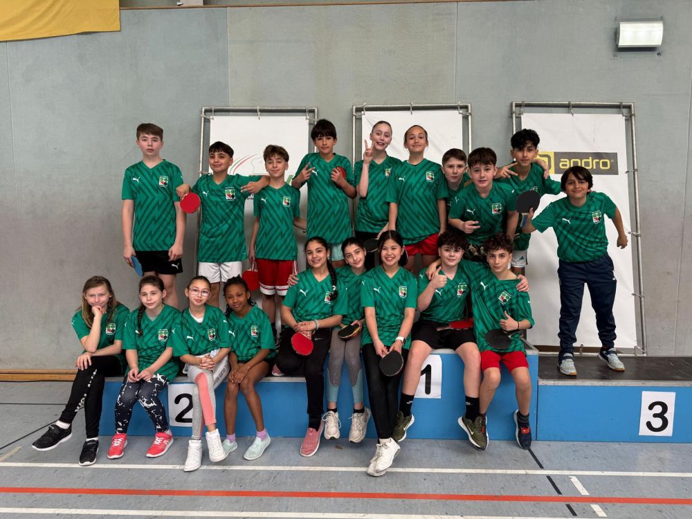 Milchcup-Bezirksturnier im Tischtennis 2026 – Spannende Spiele und großer Teamgeist